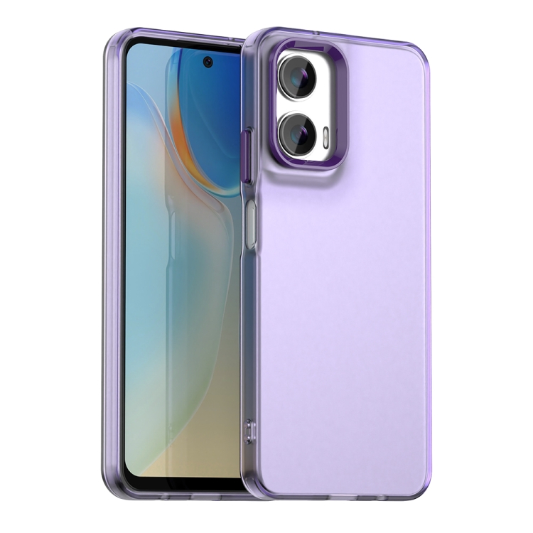 CANDY Védőburkolat Motorola Moto G35 5G lila akciós termékkép 1