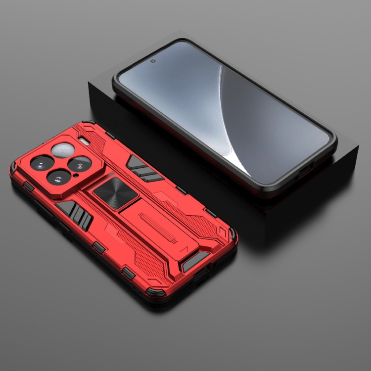 SUPERSONIC Védőtok állvánnyal Xiaomi 15 piroshoz termék 2. képe