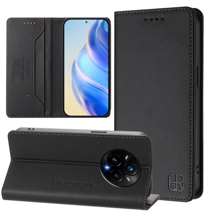 RINA Csuklós ház Realme 14 Pro+ 5G fekete akciós termékkép 1