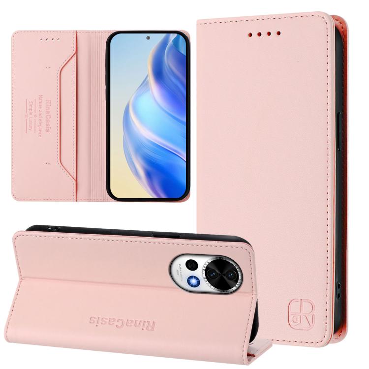 RINA Flip tok Huawei Nova 13 világos rózsaszín akciós termékkép 1