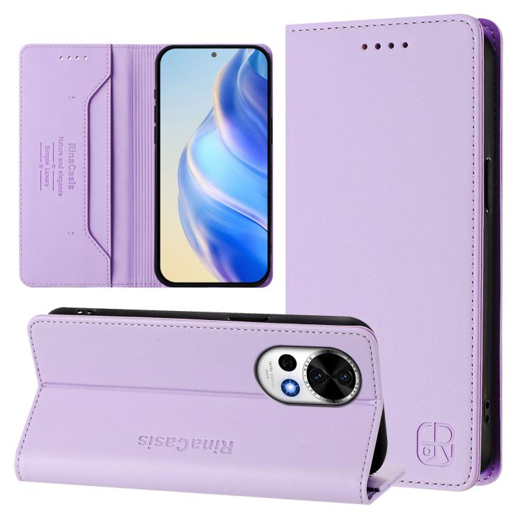 RINA Flip tok Huawei Nova 13 világoslila akciós termékkép 1