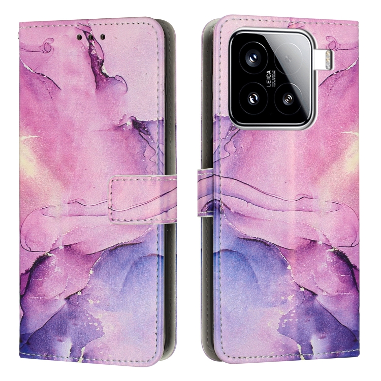 ART MARBLE Pénztárca tok Xiaomi 15 PURPLE telefonhoz akciós termékkép 1