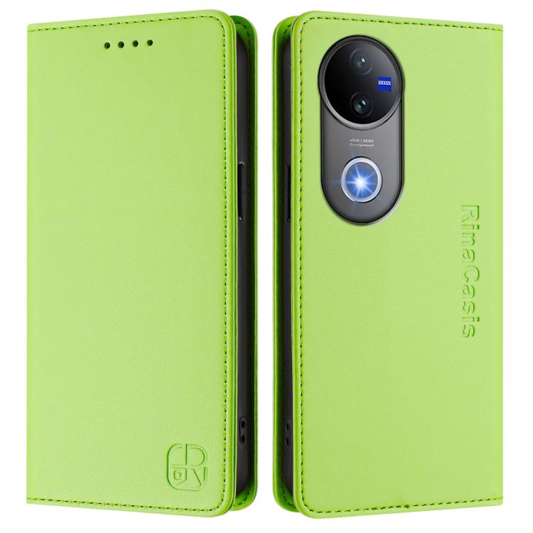 RINA Csuklós tok Vivo V50 5G világoszöld termék 2. képe