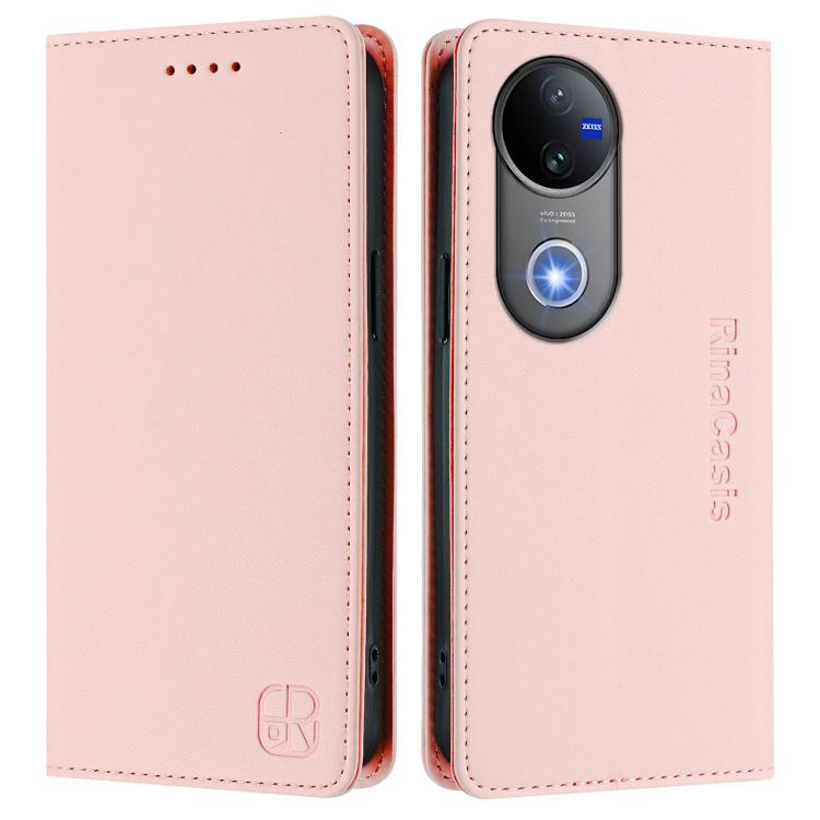 RINA Flip tok Vivo V50 5G világos rózsaszín termék 2. képe