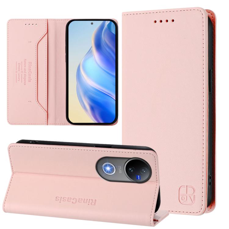 RINA Flip tok Vivo V50 5G világos rózsaszín akciós termékkép 1
