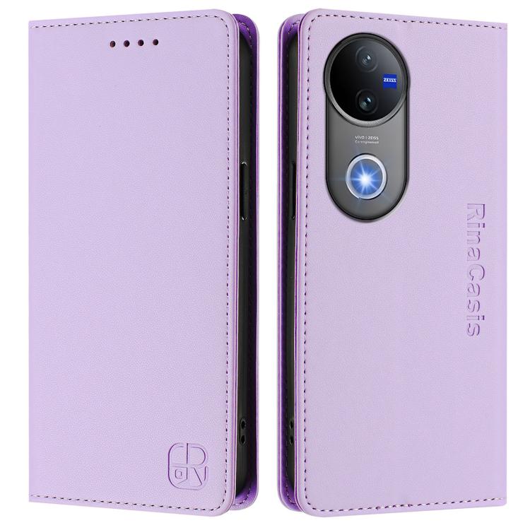 RINA Flip tok Vivo V50 5G lila színhez termék 2. képe