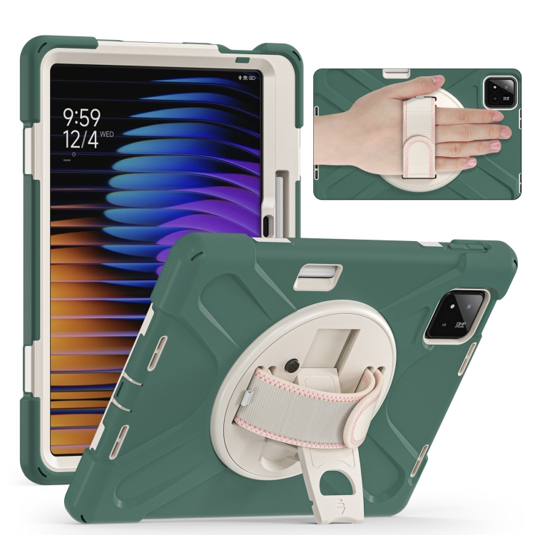 SOLID Tartós burkolat Xiaomi Pad 7 / 7 Pro zöld akciós termékkép 1