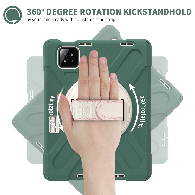 SOLID Tartós burkolat Xiaomi Pad 7 / 7 Pro zöld termék 2. képe