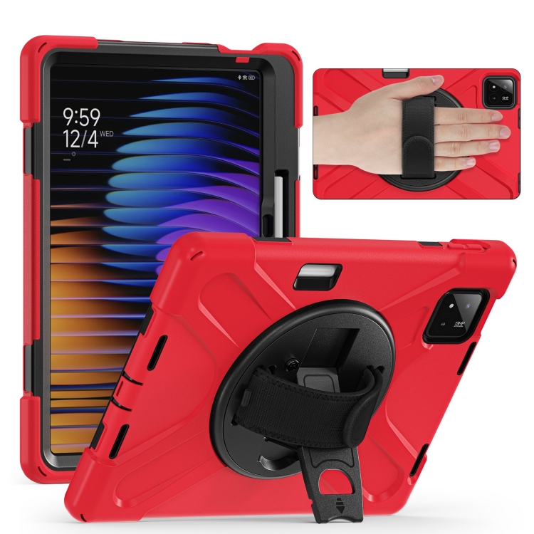 SOLID Tartós burkolat Xiaomi Pad 7 / 7 Pro piros akciós termékkép 1