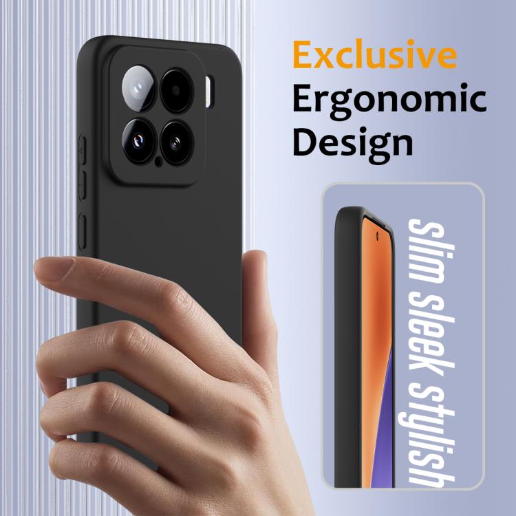 RUBBER MAGSAFE Szilikon tok Xiaomi 15 BLACK készülékhez termék 2. képe