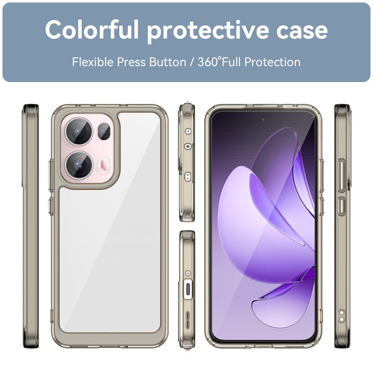 CRYSTAL Védőtok Oppo Reno13-hoz Pro 5G szürke termék 2. képe