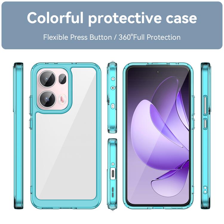 CRYSTAL Védőtok Oppo Reno13 Pro 5G türkiz termék 2. képe
