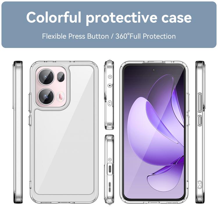 CRYSTAL Védőtok Oppo Reno13-hoz Pro 5G átlátszó termék 2. képe