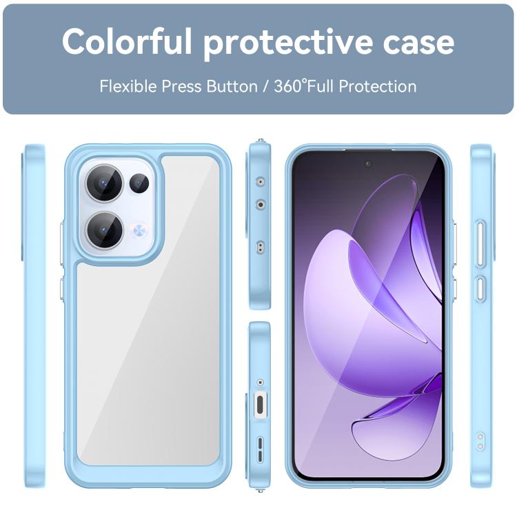 CRYSTAL Védőtok Oppo Reno13 5G kék termék 2. képe