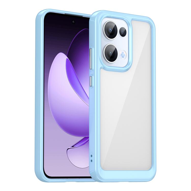 CRYSTAL Védőtok Oppo Reno13 5G kék akciós termékkép 1
