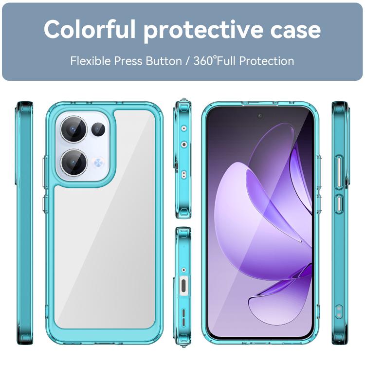 CRYSTAL Védőtok Oppo Reno13 5G türkizhez termék 2. képe