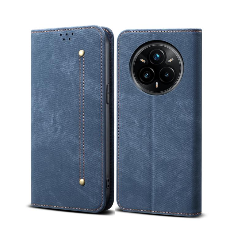 DENIM pénztárcahuzat Realme 14 Pro 5G kék színhez akciós termékkép 1