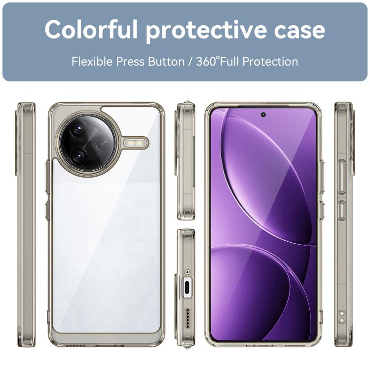 CRYSTAL Védőburkolat Xiaomi Poco F7 Ultra szürke termék 2. képe