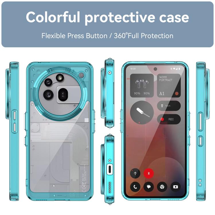 CRYSTAL Védőtok Nothing Phone (3a) Pro türkizhez termék 2. képe