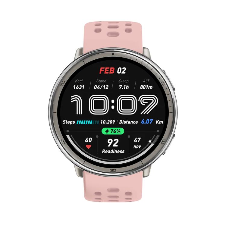 HOLE Szilikon szíj a Amazfit Active 2 világos rózsaszín termék 2. képe