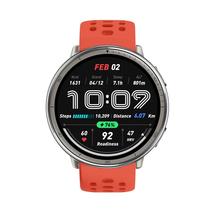HOLE Szilikon szíj Amazfit Active 2 piroshoz termék 2. képe