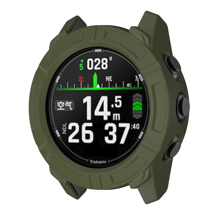 TPU HALF BURKOLAT A Garmin Descent G2-hez sötétzöld termék 2. képe