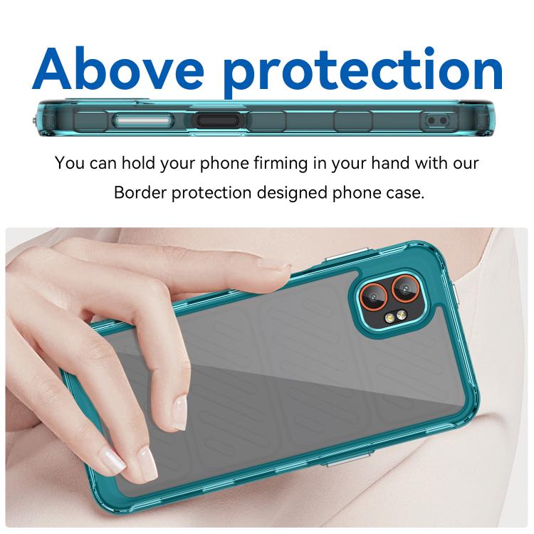 CRYSTAL Védőhuzat Samsung Galaxy Xcover 7 Pro türkiz termék 2. képe