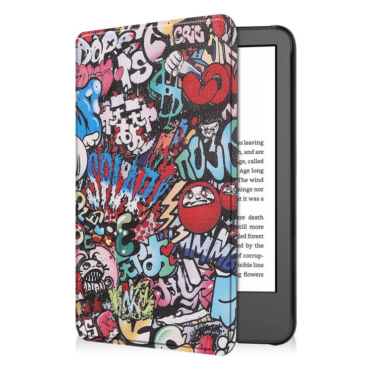 ART Felhajtható tok Amazon Kindle 2024 GRAFFITI készülékhez termék 2. képe