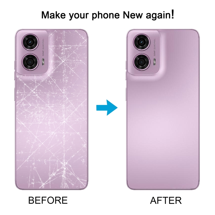 Eredeti elemtartó fedél Motorola Moto G24 rózsaszín termék 2. képe