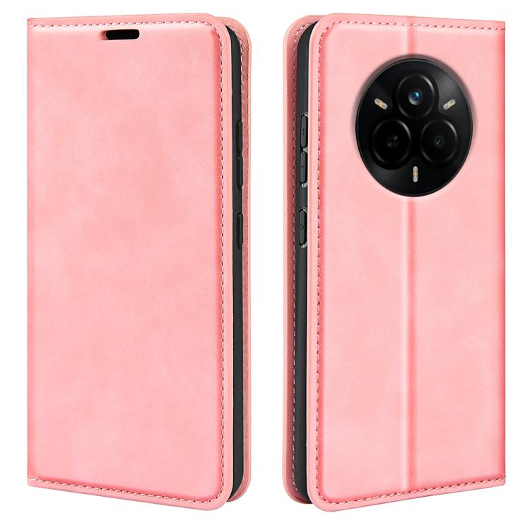 MAGNETIC Csuklós burkolat Realme 14 Pro+ rózsaszínhez akciós termékkép 1