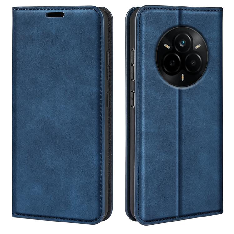 MAGNETIC Csuklós burkolat Realme 14 Pro 5G kék színhez akciós termékkép 1