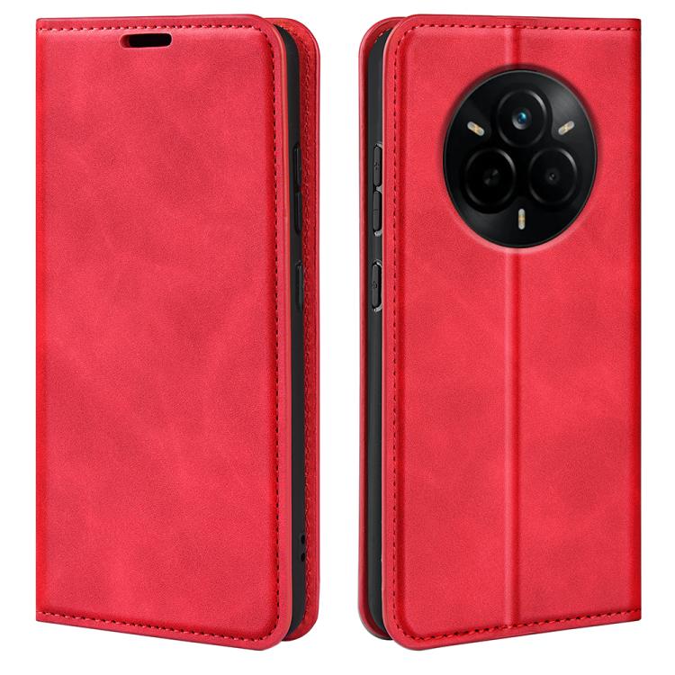 MAGNETIC Csuklós burkolat Realme 14 Pro 5G piros akciós termékkép 1