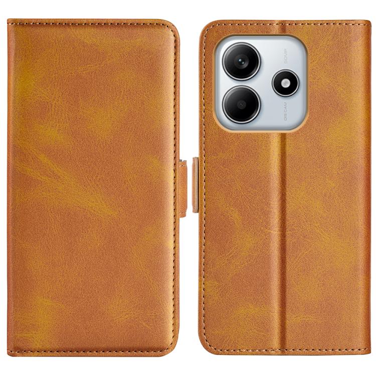 OLDAL pénztárca tok Xiaomi Redmi Note 14 világosbarna akciós termékkép 1