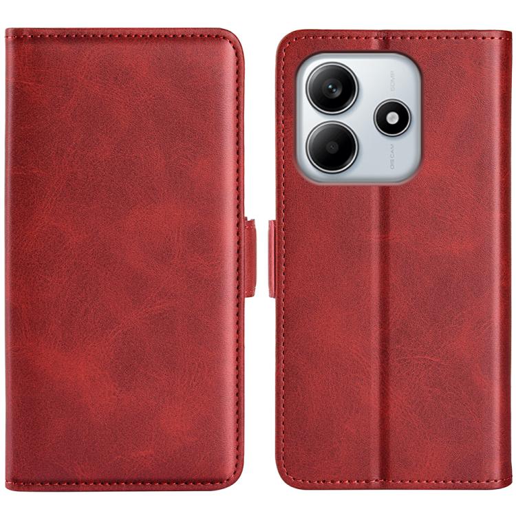 OLDAL pénztárca tok Xiaomi Redmi Note 14 piros akciós termékkép 1