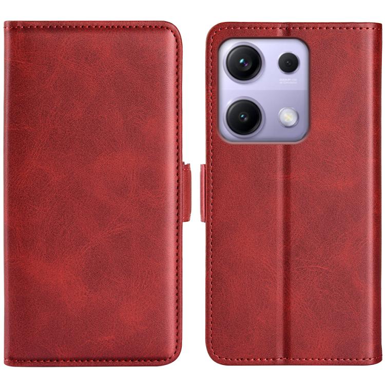 SIDE Pénztárca tok Xiaomi Redmi Note 14S piros akciós termékkép 1