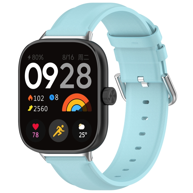 LEATHER Bőrszíj Xiaomi Redmi Watch 5 világoskék akciós termékkép 1