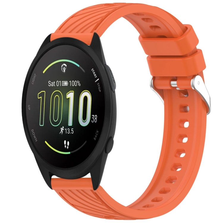 PRINTY Szilikon szíj Garmin Forerunner 165 narancshoz akciós termékkép 1