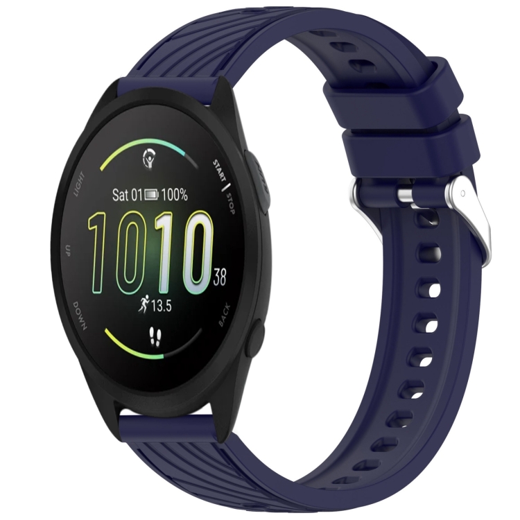 PRINTY szilikon szíj Garmin Forerunner 165 sötétkék színhez akciós termékkép 1