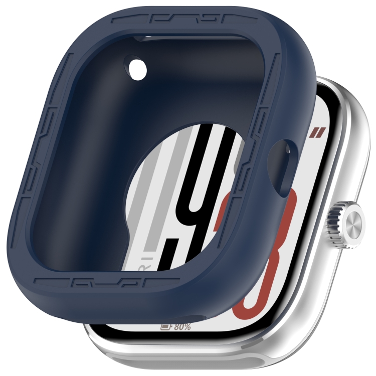 TPU HALF COVER Fedő a Xiaomi Redmi Watch 5 sötétkék akciós termékkép 1