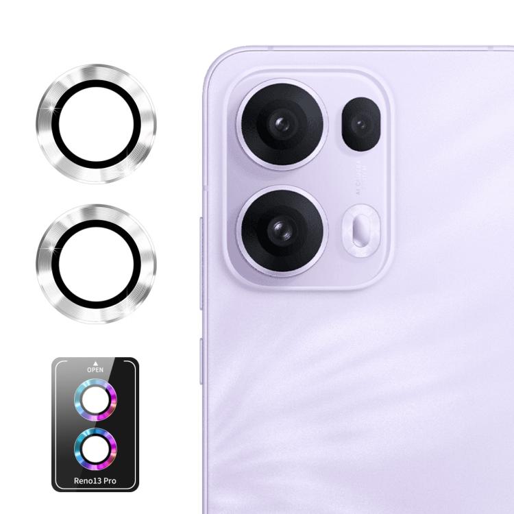 ENKAY ALU kameraüveg Oppo Reno13 Pro 5G SILVER akciós termékkép 1