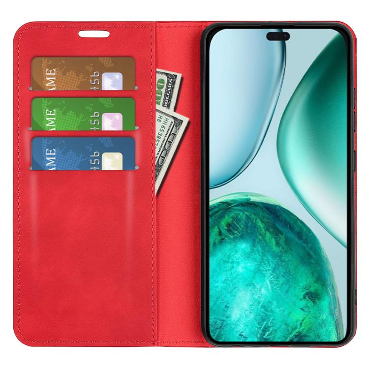 MAGNETIC Csuklós burkolat Honor X8c piros termék 2. képe