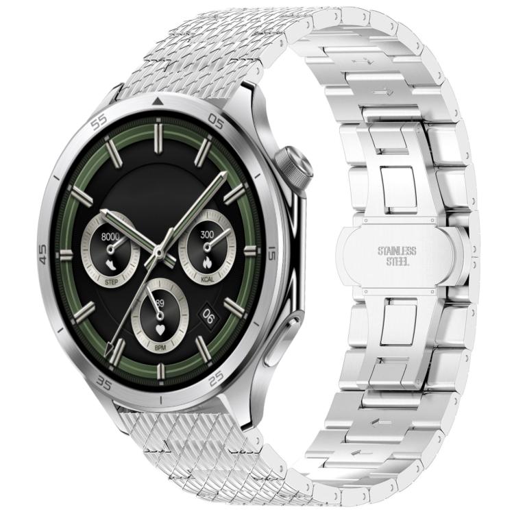 CLASSIC TWILL Fém szíj OnePlus Watch 3 okosórához, ezüst akciós termékkép 1