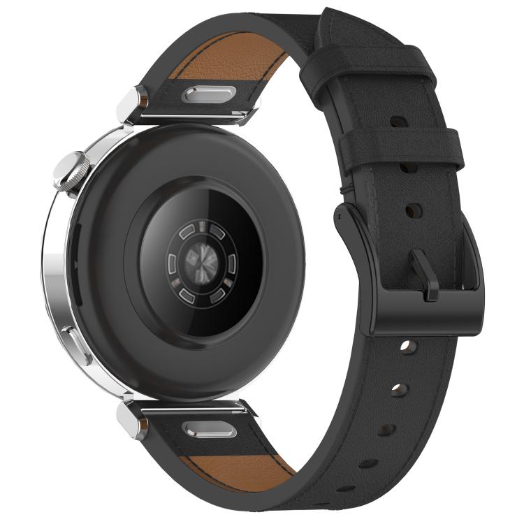 LEATHER Bőrszíj Xiaomi Watch S4 fekete termék 2. képe