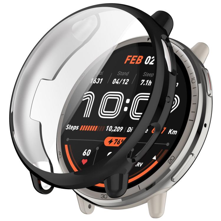 TPU TELJES BURKOLAT Borító a Amazfit Active 2-hez fekete akciós termékkép 1
