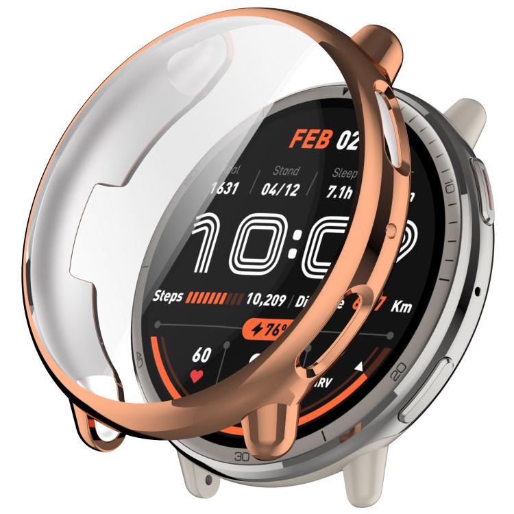 TPU TELJES FEDÉL Fedél a Amazfit-hoz* Aktív 2 ROSE GOLD akciós termékkép 1