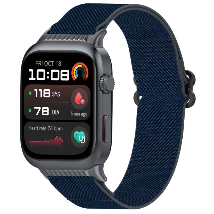 NYLON Rugalmas pánt Huawei Watch D2-hez sötétkék akciós termékkép 1