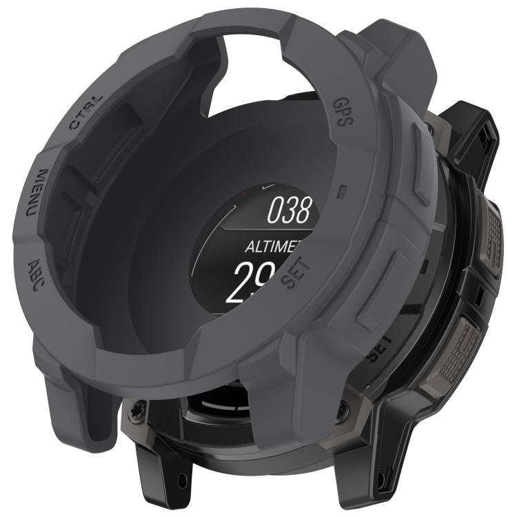 TPU HALF COVER Védőtok Garmin Instinct 3 AMOLED 50mm szürke akciós termékkép 1
