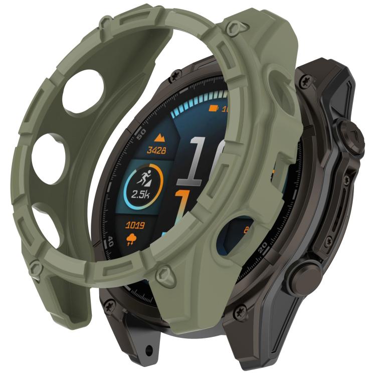 TPU TELJES BURKOLAT A Garmin Tactix 8 Solar burkolata 51mm zöld akciós termékkép 1