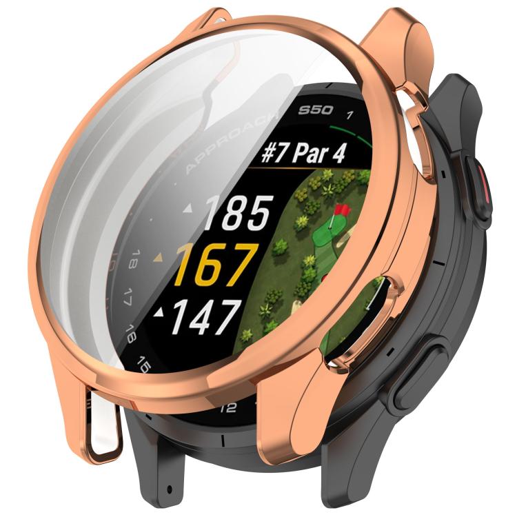 TPU TELJES BURKOLAT A Garmin Approach S50 rose goldhoz termék 2. képe