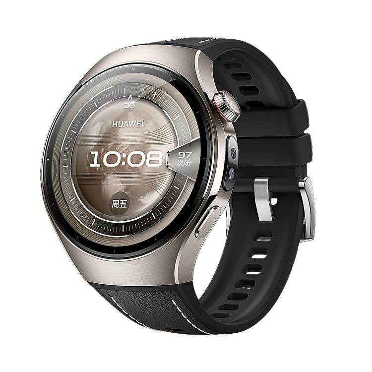HYBRID Cserélhető szíj Huawei Watch 5 46mm fekete akciós termékkép 1